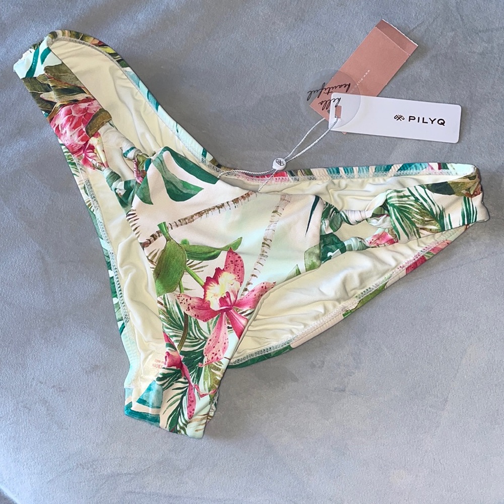 PilyQ swim Tulum teeny knot bottoms